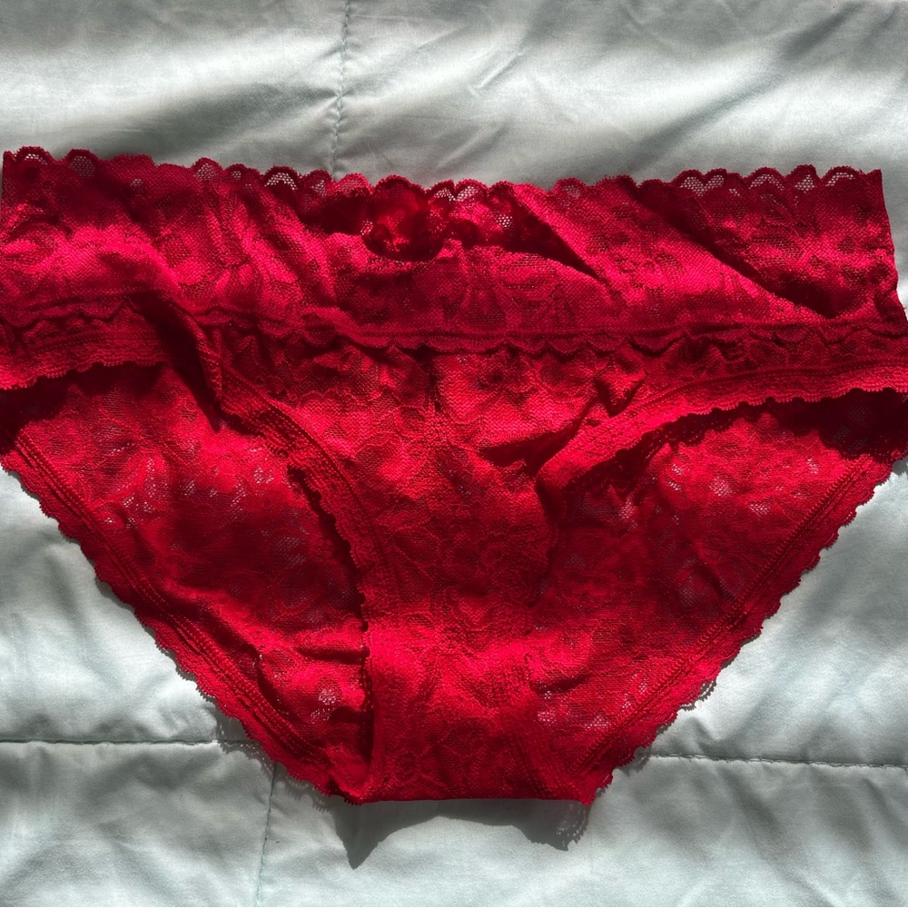 Victoria's Secret Red Hiphugger Panty
